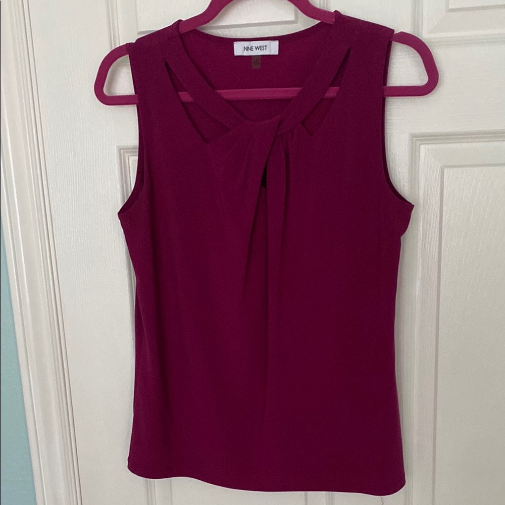Nine West Women's Sleeveless Top - Pink